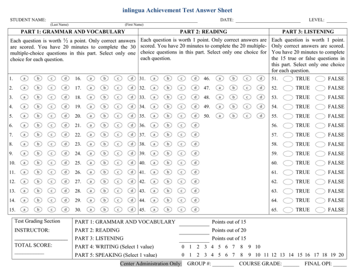 English 2 benchmark 2023 answer key