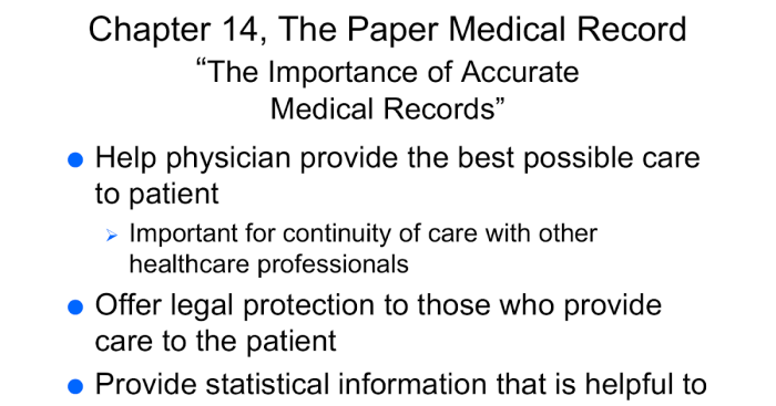 Assignment 10.1 medical record filing 1