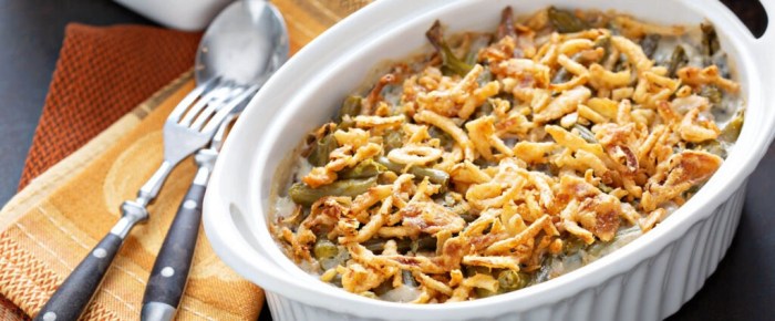 Green bean casserole internal temperature