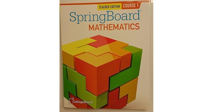 Springboard textbooknbeyond mathematics