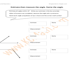 Measuring segments and angles worksheet 1-1 answer key