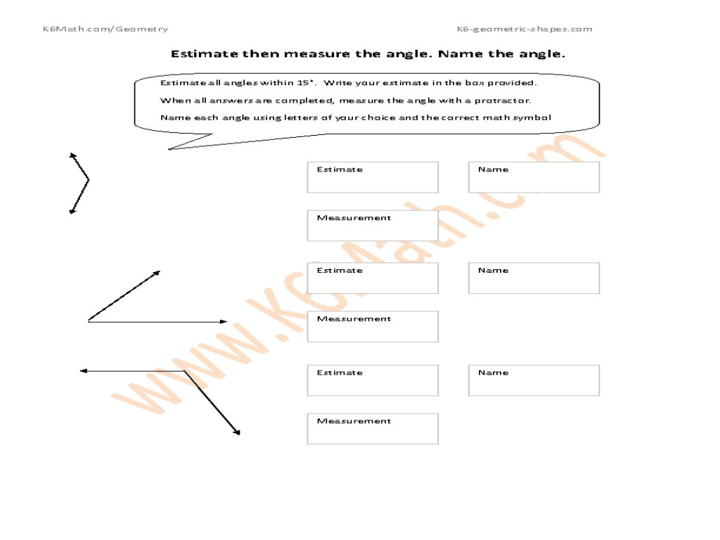 Measuring segments and angles worksheet 1-1 answer key